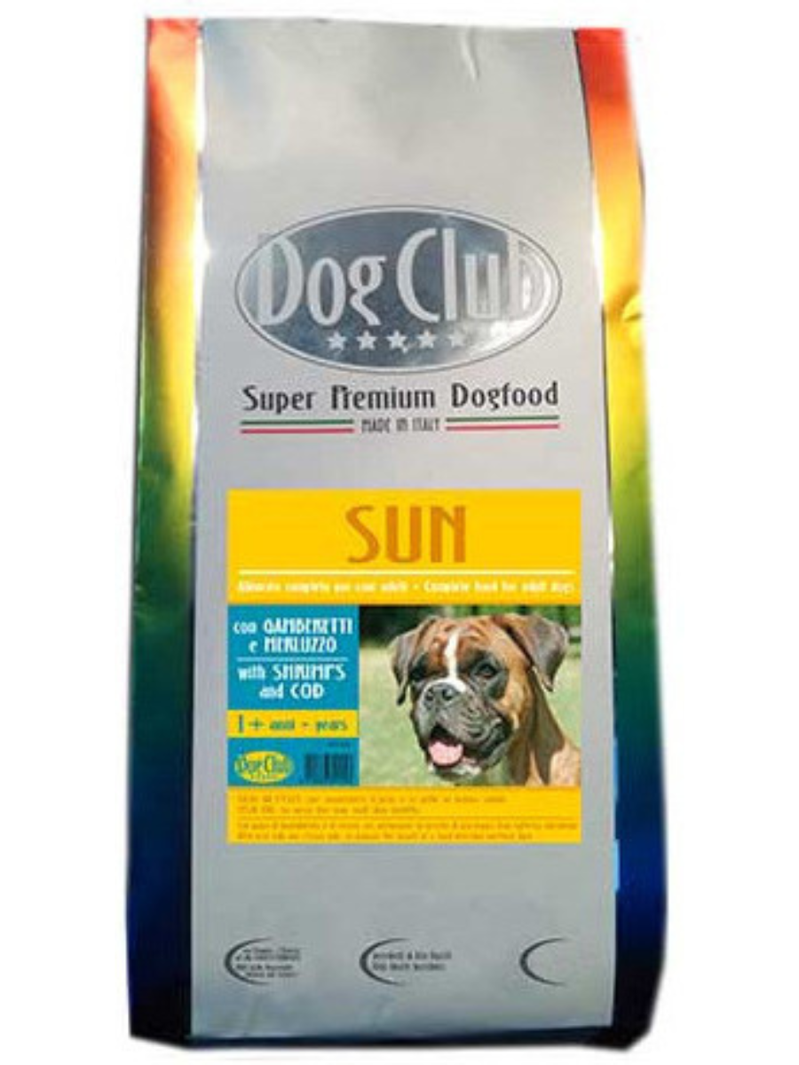 Сухой корм Dog Club Sun для собак всех пород с креветкой, 2,5 кг